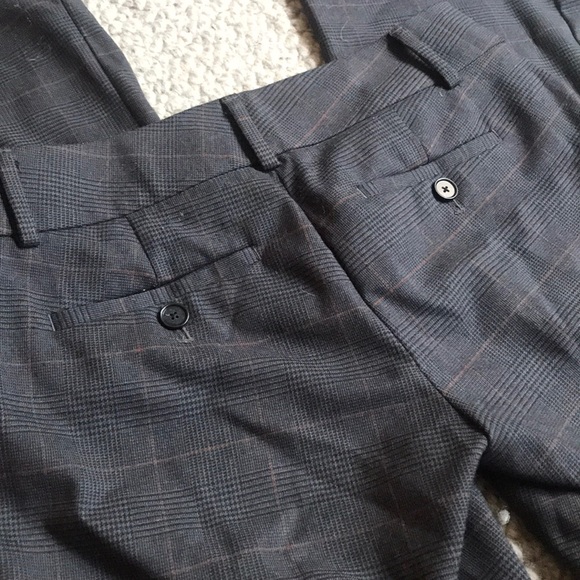 LOFT Plaid Bootcut Trousers - Picture 7 of 7